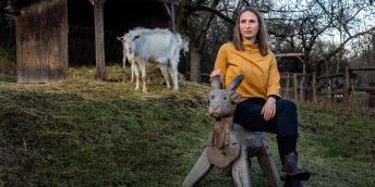 Focení probíhalo v pražském Toulcově dvoře, který pracuje v režimu sociálního zemědělství.